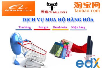 Mua hàng hóa trên taobao, tianmao, alibaba